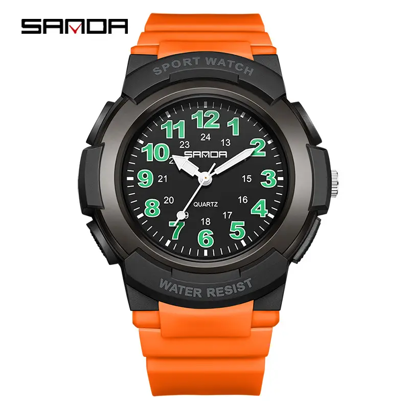 Sanda Women's Pink Water Resistant Quartz Watch