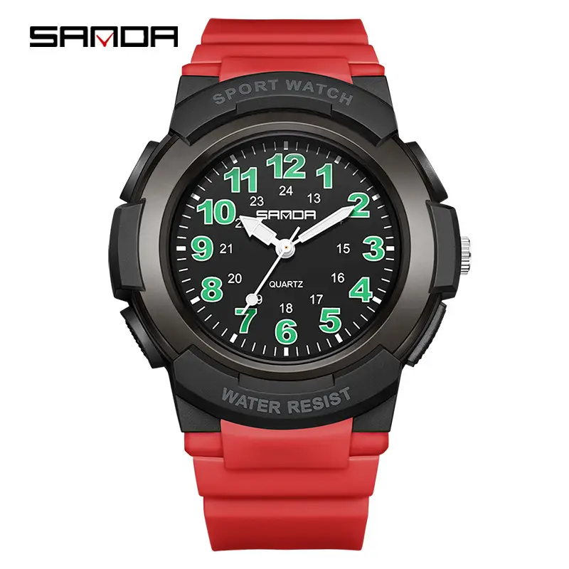 Sanda Women's Pink Water Resistant Quartz Watch