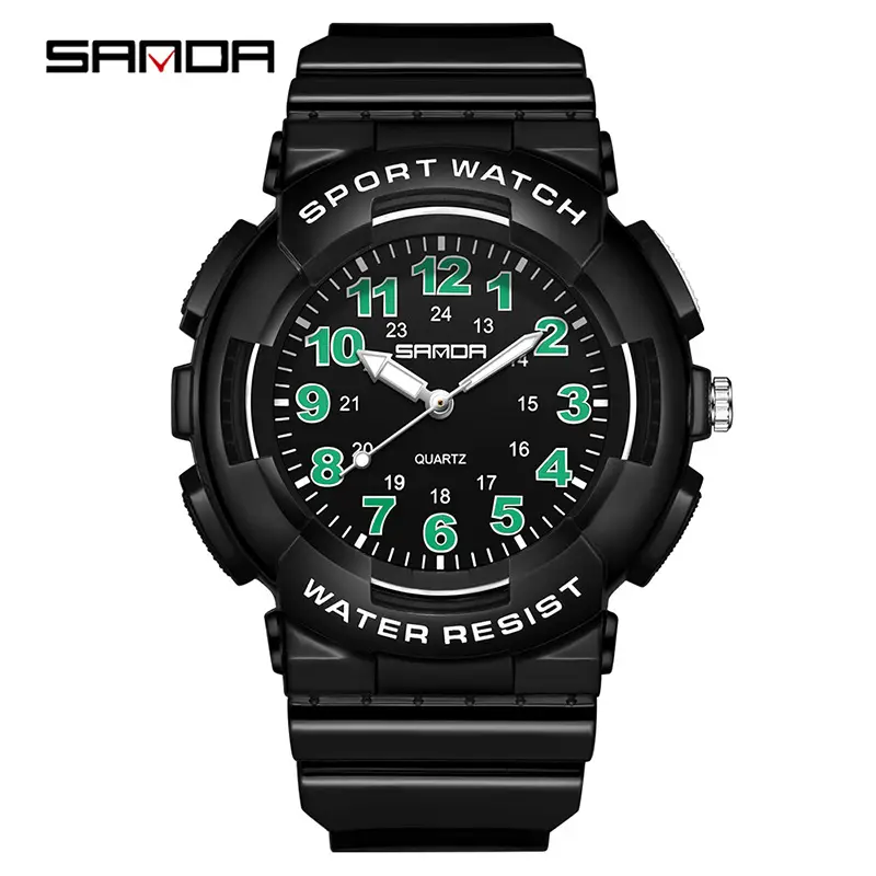Sanda Women's Pink Water Resistant Quartz Watch