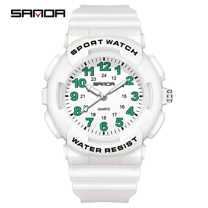 Sanda Women's Pink Water Resistant Quartz Watch