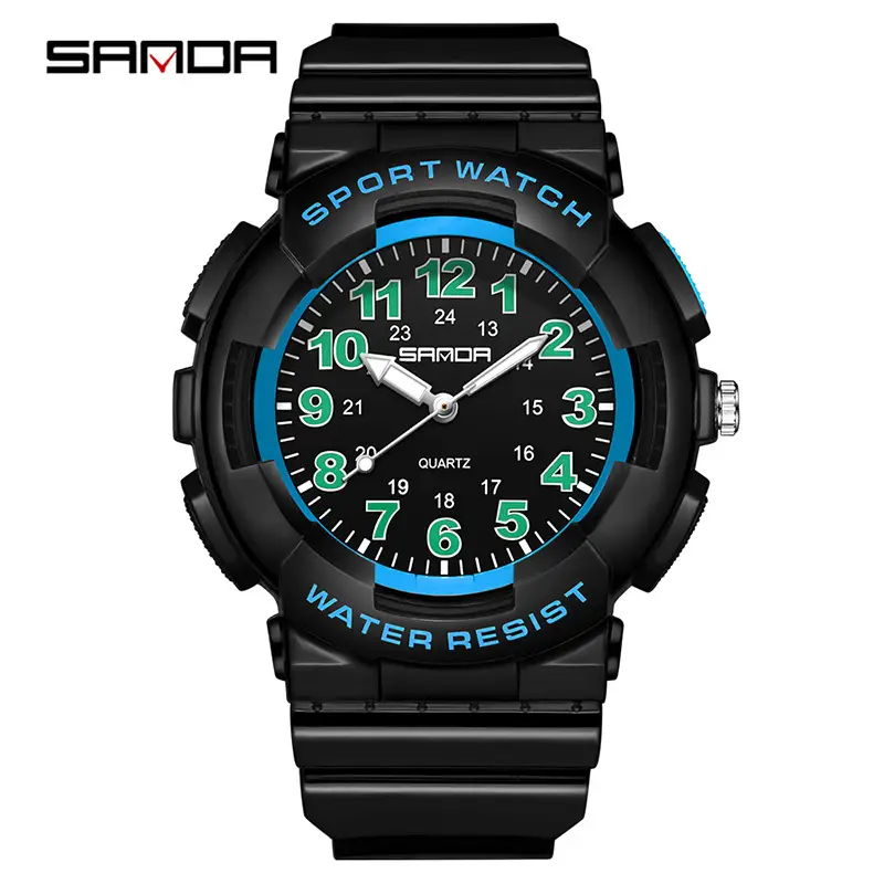 Sanda Women's Pink Water Resistant Quartz Watch