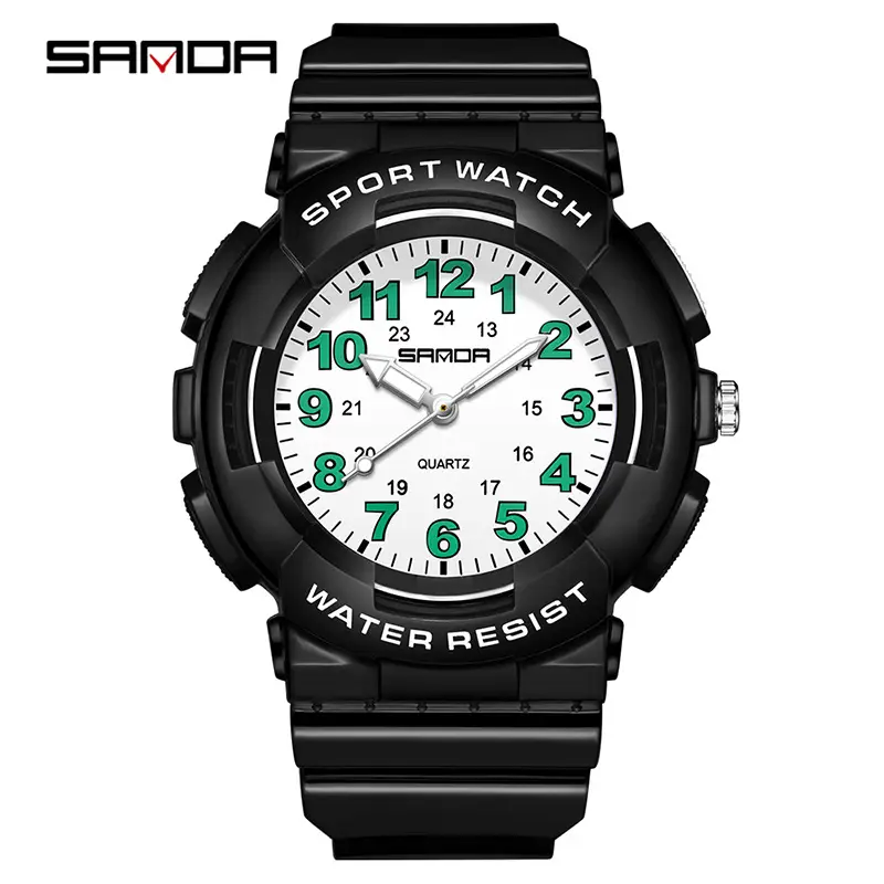 Sanda Women's Pink Water Resistant Quartz Watch