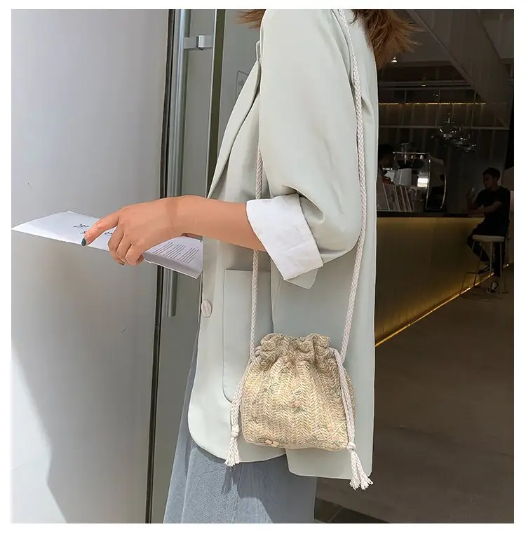 Crossbody Bag for Girls 2026 New Trendy Straw Woven Mini — feature 21