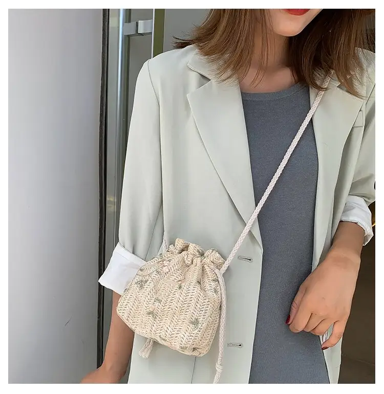 Crossbody Bag for Girls 2026 New Trendy Straw Woven Mini — feature 23