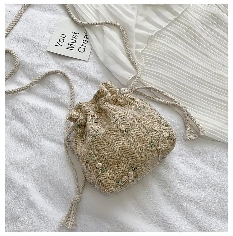 Crossbody Bag for Girls 2026 New Trendy Straw Woven Mini — feature 25