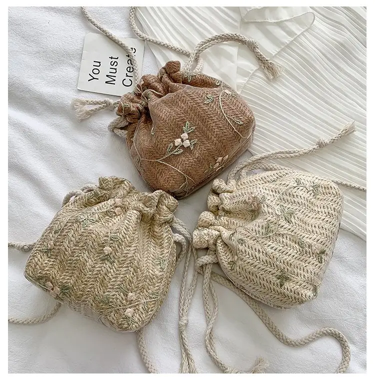 Crossbody Bag for Girls 2026 New Trendy Straw Woven Mini — feature 34