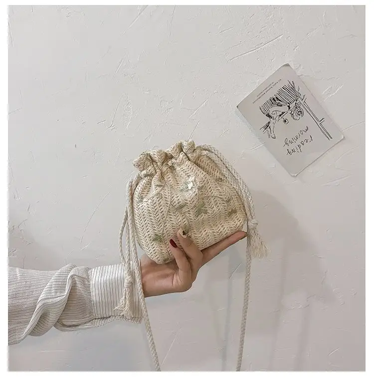 Crossbody Bag for Girls 2026 New Trendy Straw Woven Mini — feature 42