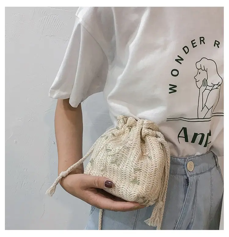 Crossbody Bag for Girls 2026 New Trendy Straw Woven Mini — feature 46