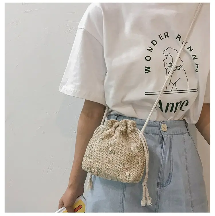 Crossbody Bag for Girls 2026 New Trendy Straw Woven Mini — feature 52
