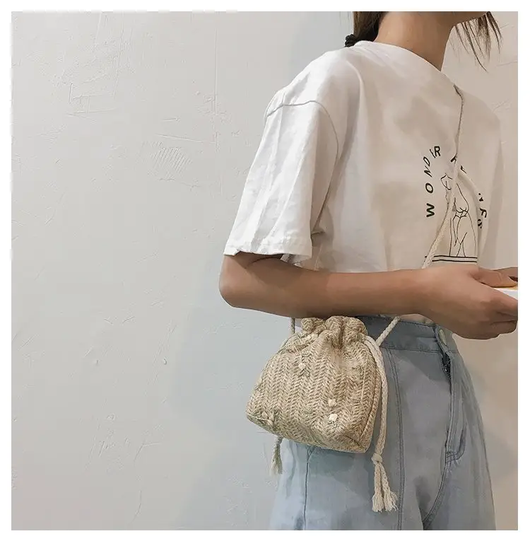 Crossbody Bag for Girls 2026 New Trendy Straw Woven Mini — feature 53