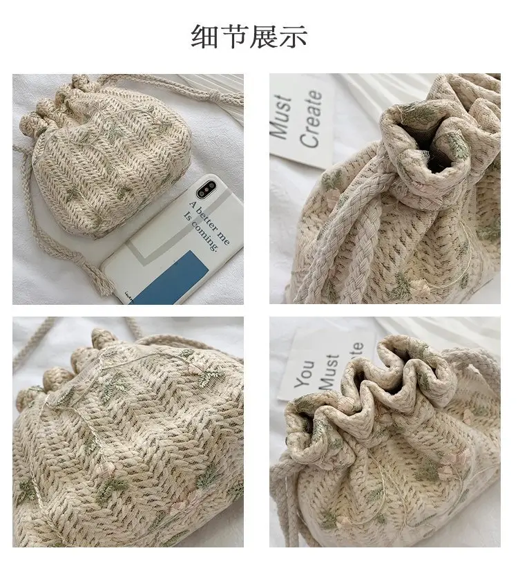 Crossbody Bag for Girls 2026 New Trendy Straw Woven Mini — feature 56