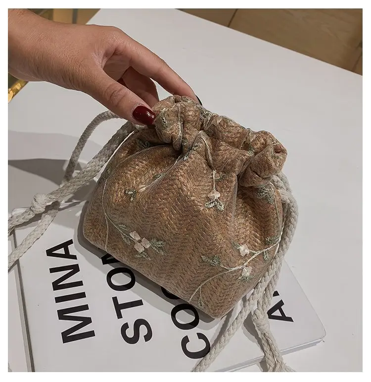 Crossbody Bag for Girls 2026 New Trendy Straw Woven Mini — feature 8