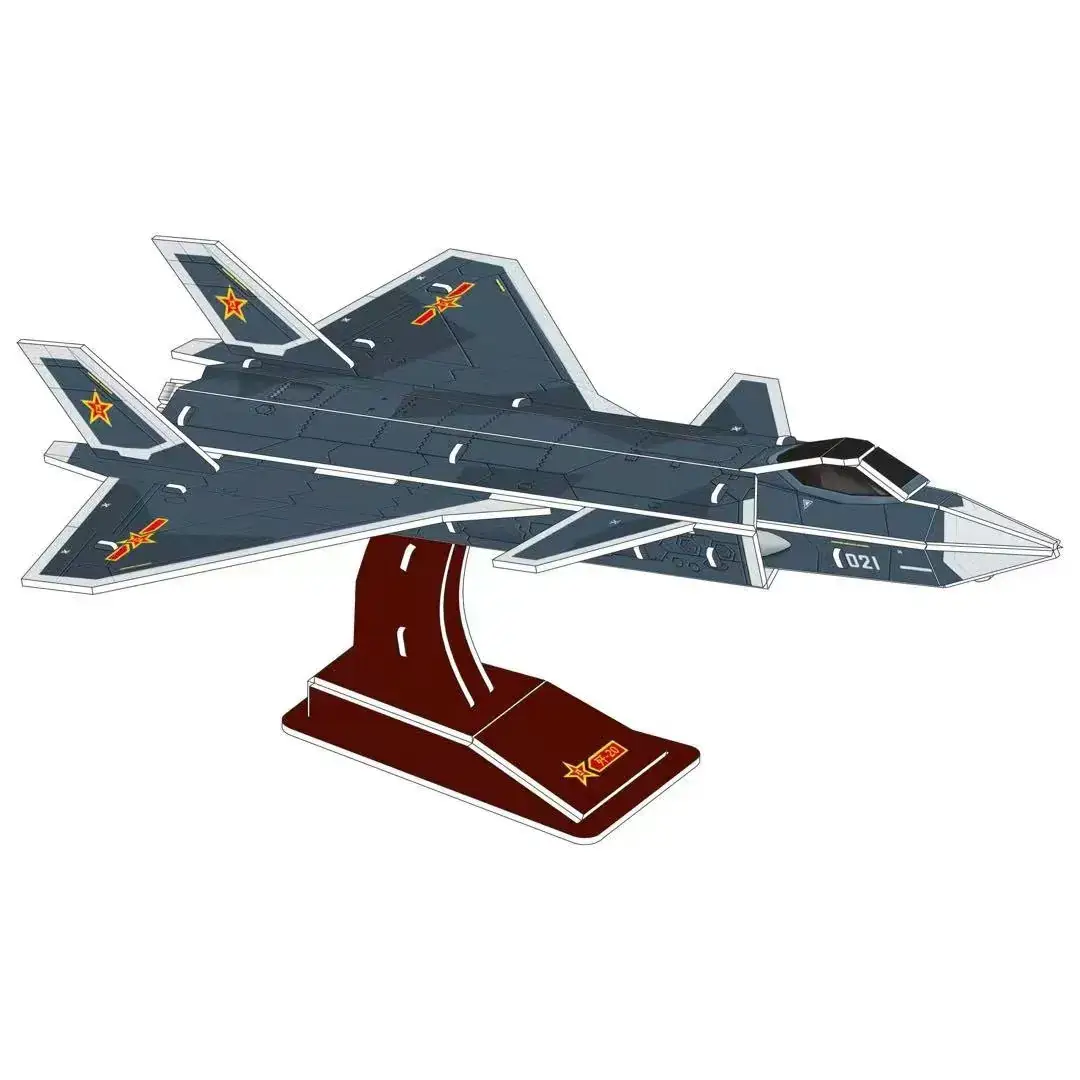 3D Blue Castle Puzzle Toy for Kids - Image 73