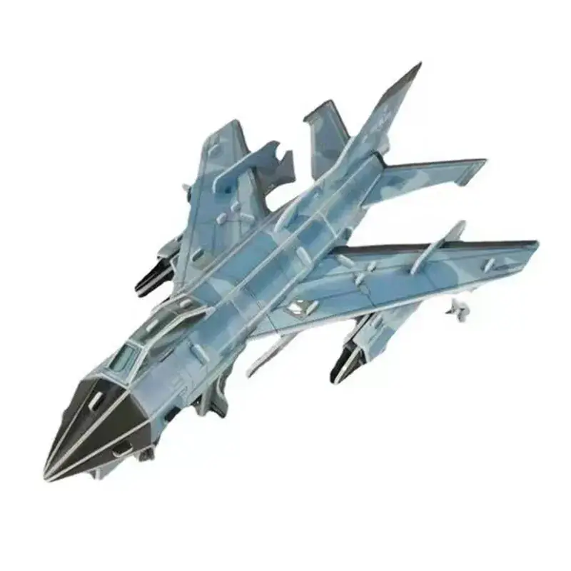 3D Blue Castle Puzzle Toy for Kids - Image 18