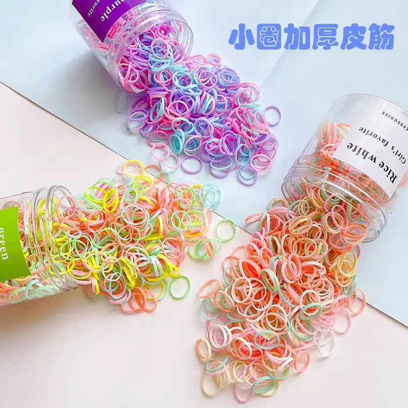 Children's Rainbow Hair Ring Rope for Baby Use — feature 21
