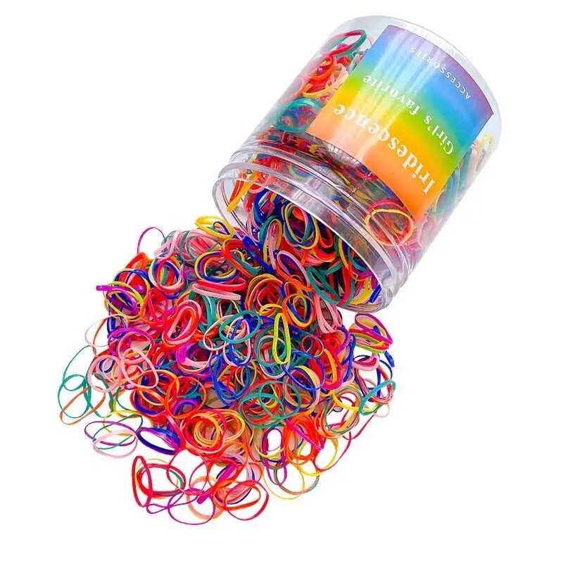 Children's Rainbow Hair Ring Rope for Baby Use - Image 10