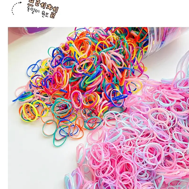 Children's Rainbow Hair Ring Rope for Baby Use — feature 24