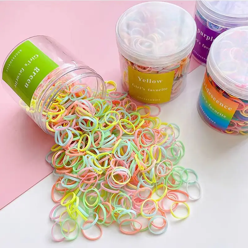 Children's Rainbow Hair Ring Rope for Baby Use — feature 26