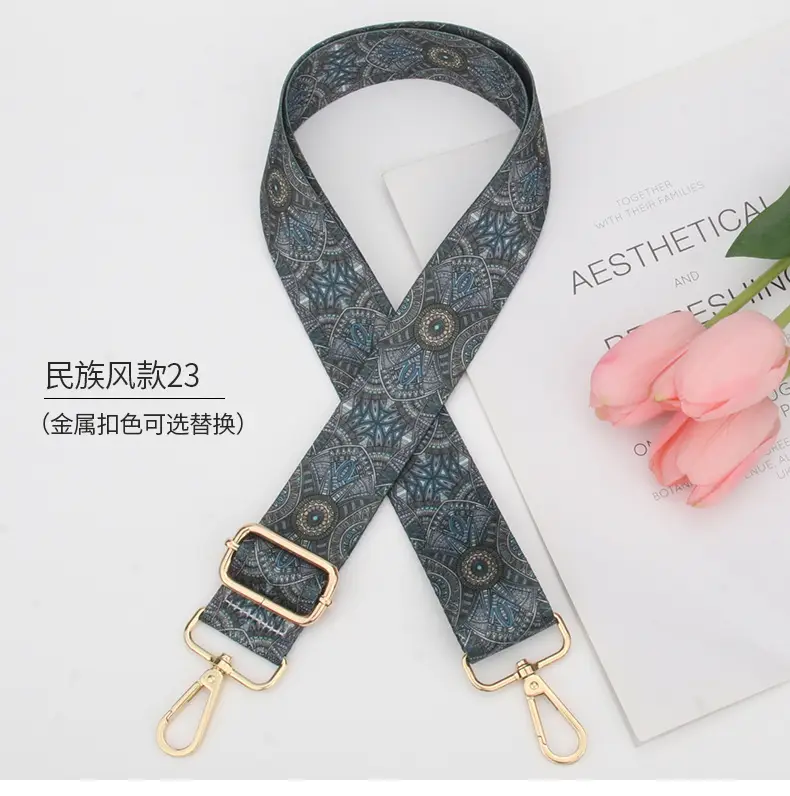 Ethnic Crossbody Bag with Adjustable Strap — feature 9