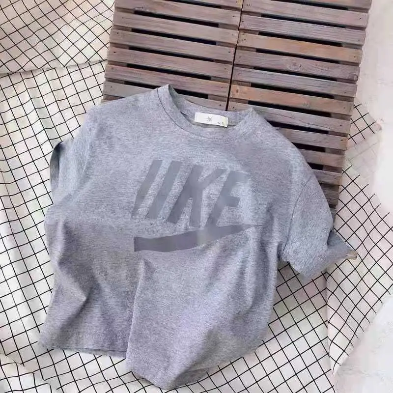 Boys T-shirt White Nike Like Print Short Sleeve — feature 11