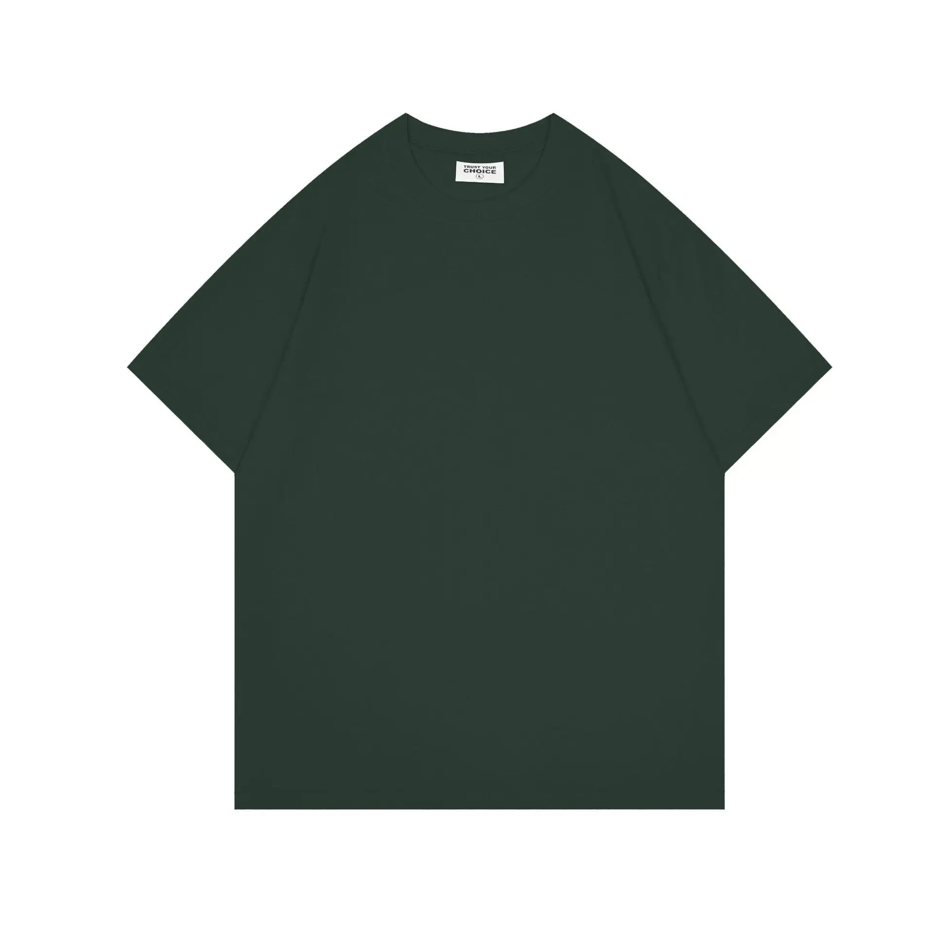 240g Xinjiang Cotton Long-staple T-shirt Mint Green - Image 18