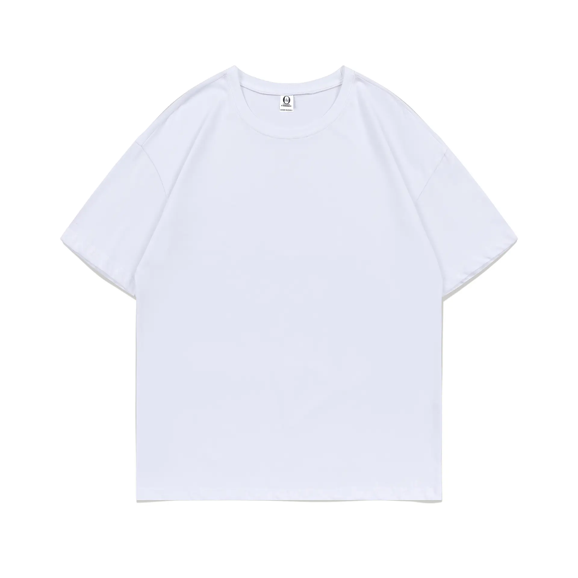 240g Xinjiang Cotton Long-staple T-shirt Mint Green - Image 5