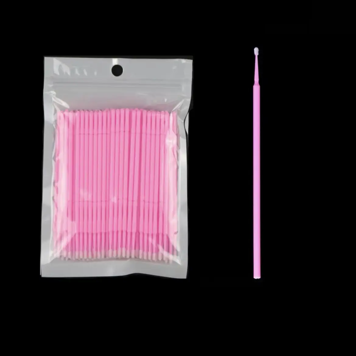 Nano cotton swab [pink 100] bag