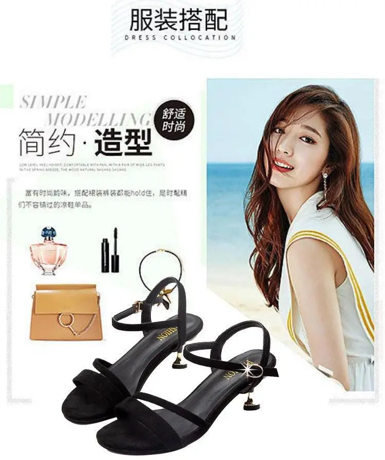Black Soft Leather Heeled Sandals for Women 2023 — feature 13
