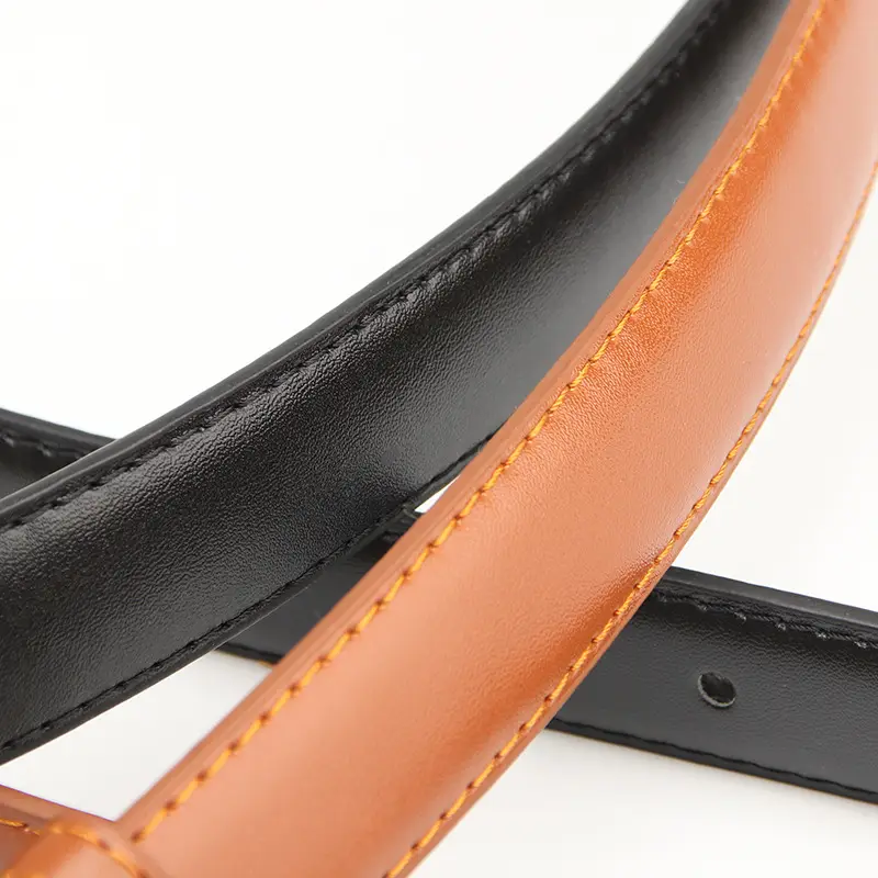 Women Retro Alloy Belt with Gold Buckle & Multiple Colors - Image 9