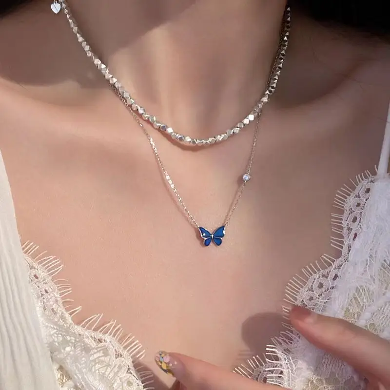 Warm Sensible Butterfly Necklace for Women