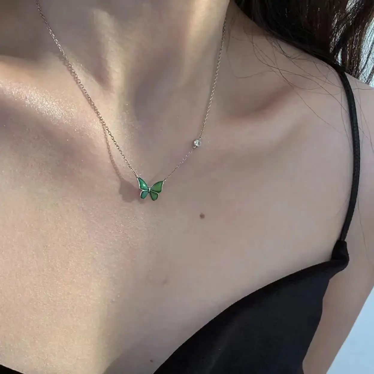 Warm Sensible Butterfly Necklace for Women — feature 3