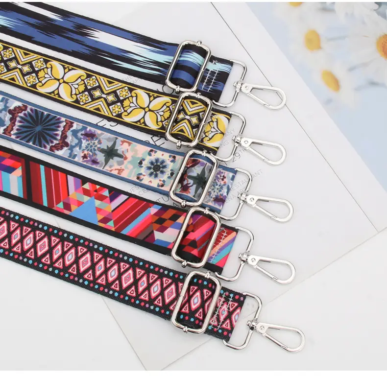 Adjustable Printed Crossbody Bag Strap for Women — feature 17