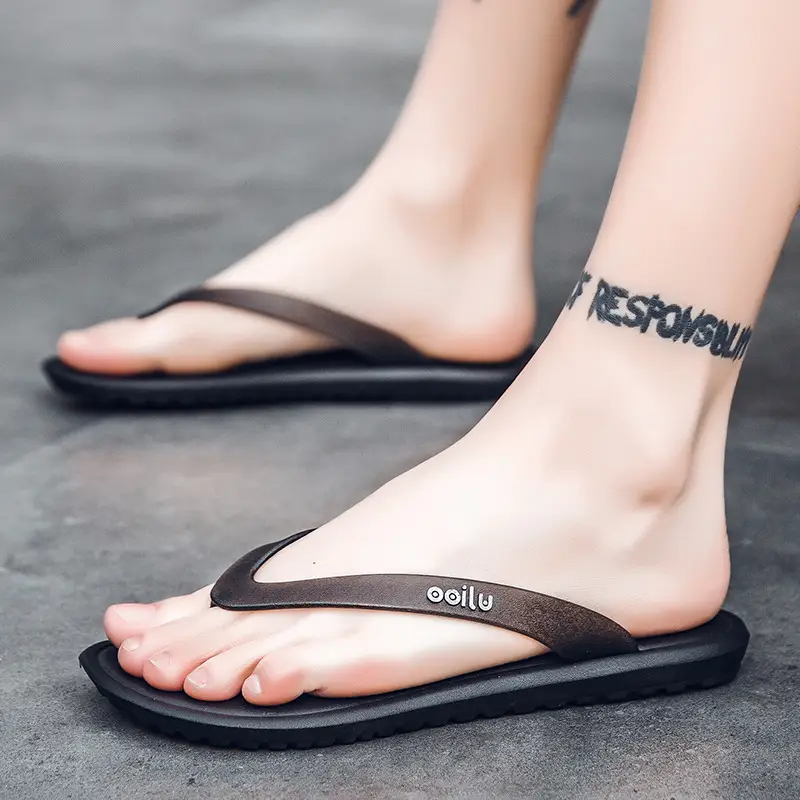 2023 Summer Korean Style Flip Flops for Men