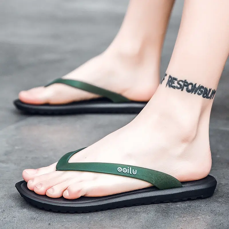 2023 Summer Korean Style Flip Flops for Men