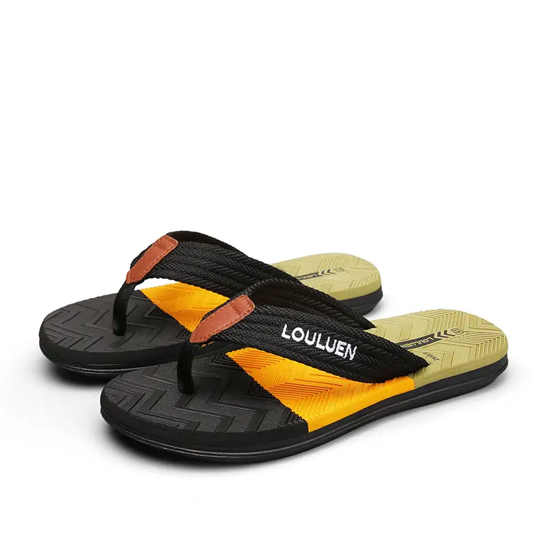 2022 Green Korean Beach Flip Flops Sandals