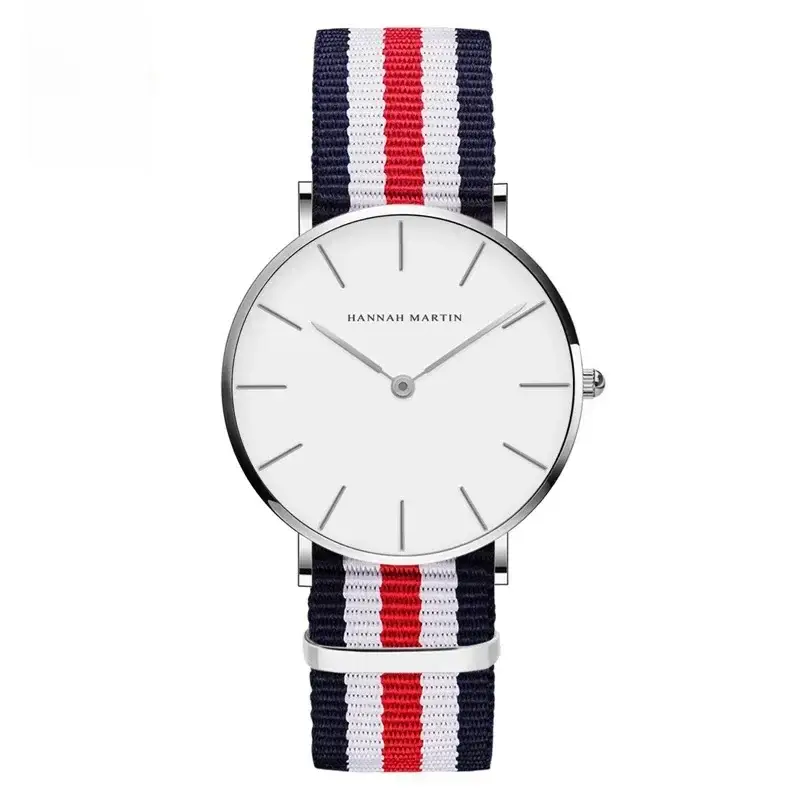 Men's European Watch Black Strap Quartz Movement - Image 10