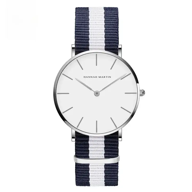 Men's European Watch Black Strap Quartz Movement - Image 12