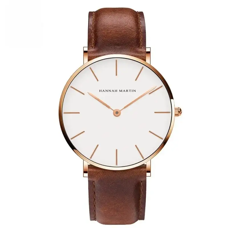 Men's European Watch Black Strap Quartz Movement - Image 3