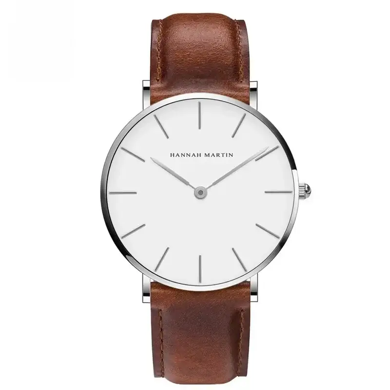 Men's European Watch Black Strap Quartz Movement - Image 4