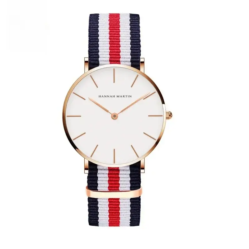 Men's European Watch Black Strap Quartz Movement - Image 7