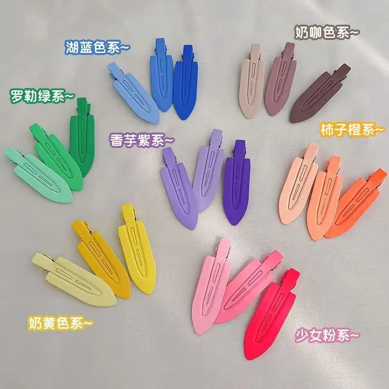 Japanese & Korean Hollow Oval Hairpins 3 Pack Orange - Image 9