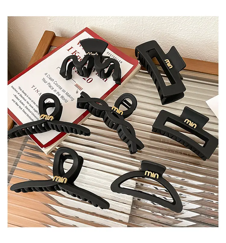 Black High Ponytail Clip Women's 2022 New — feature 2