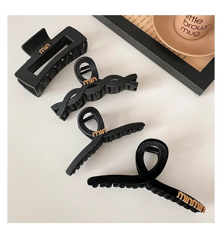 Black High Ponytail Clip Women's 2022 New — feature 5