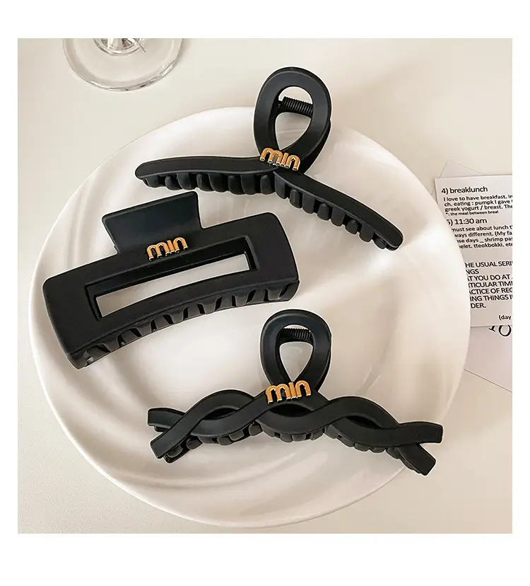 Black High Ponytail Clip Women's 2022 New — feature 6