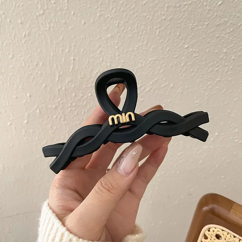 Black High Ponytail Clip Women's 2022 New - Image 2