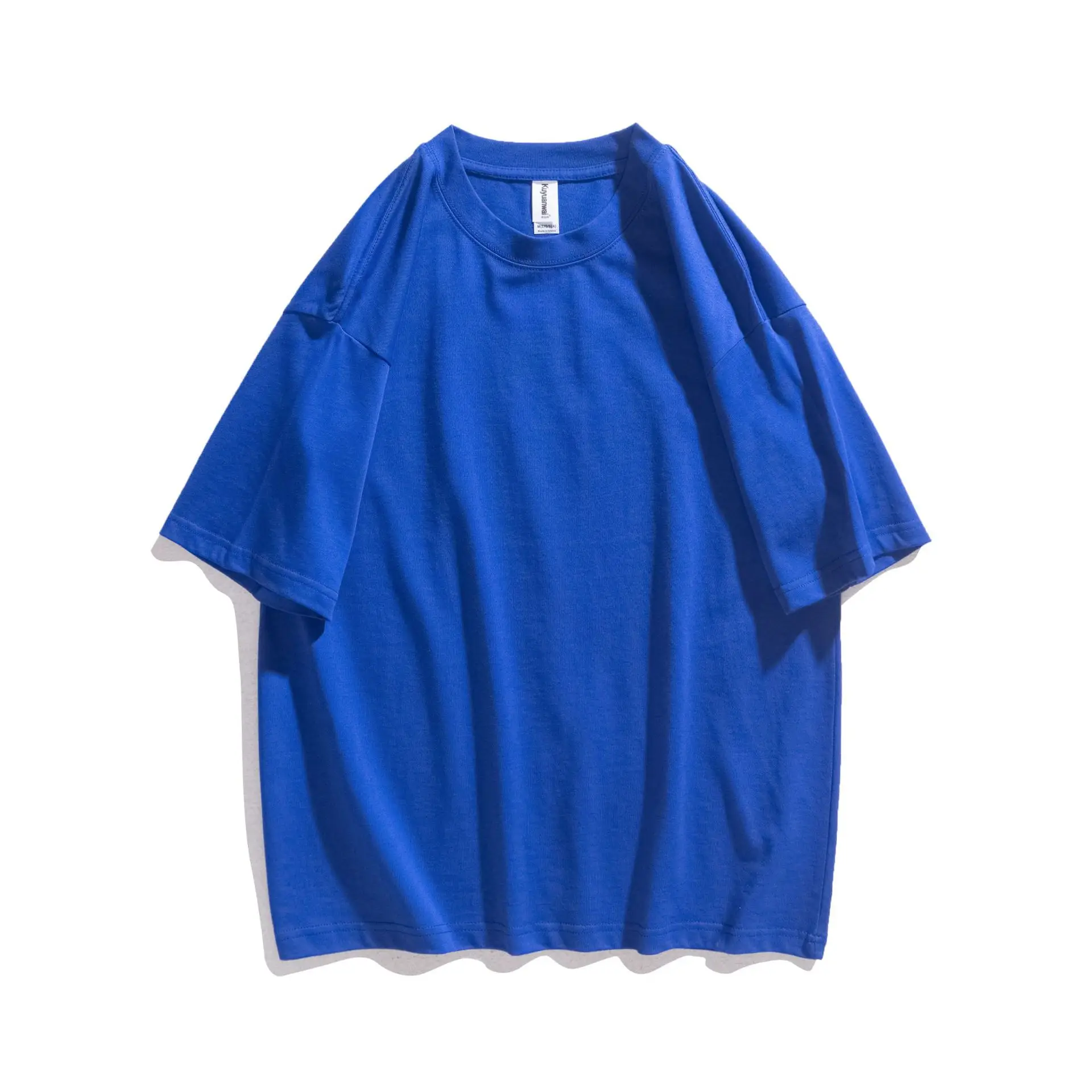 Black Cotton T-Shirt Ag Large Off-Shoulder Casual Wear