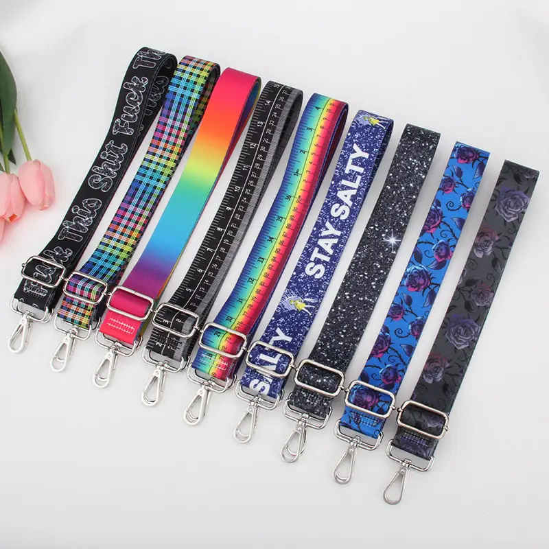 Rainbow Crossbody Bag with Adjustable Strap - Image 13