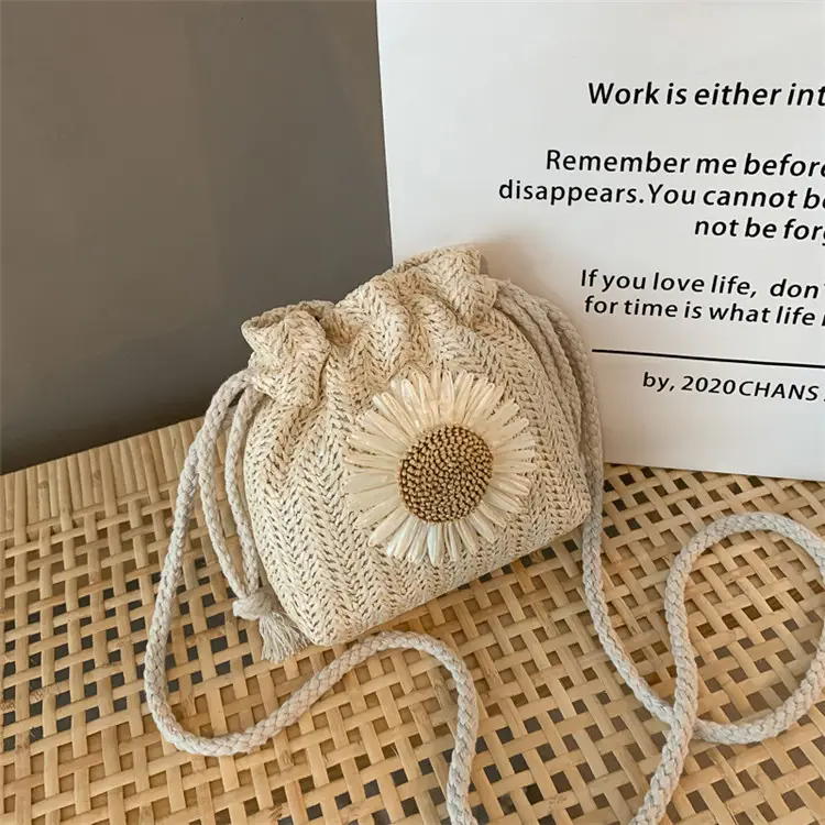 White Knitted Crossbody Bag for Women 2026 Summer - Image 3