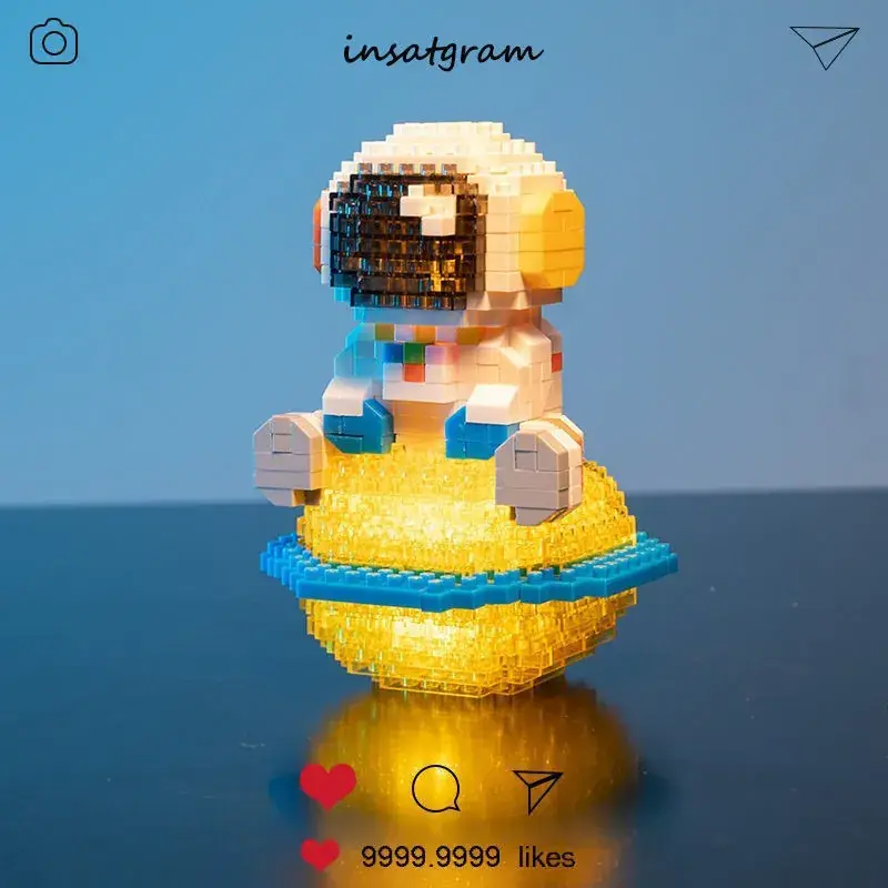Solar System Lego Astronaut Model for Boys