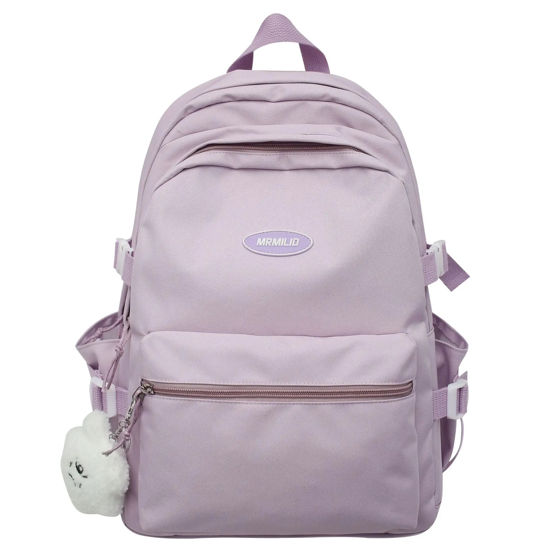 Black New Schoolbag for Girls Large Capacity Campus Backpack - Image 10